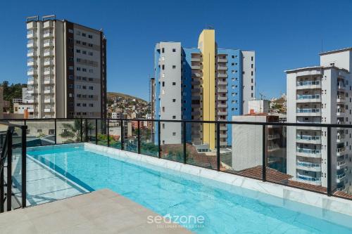 Studio c/piscina em Poços de Caldas PGO412