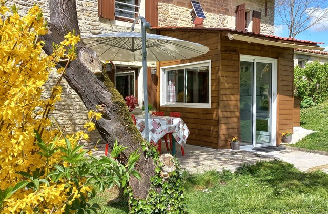Estudio 'Corail' con Terraza Privada, Jardín Compartido y Wi-Fi