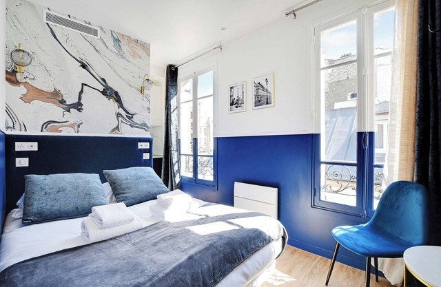 Studio Cosy for 2P With A/C - Near Montmartre