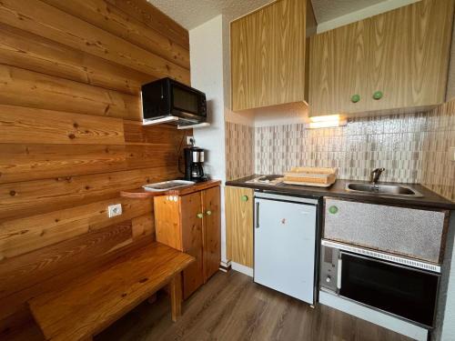 Studio cosy Pra Loup 1600, 100m des pistes, balcon est, wifi, réduc ski - FR-1-165A-64