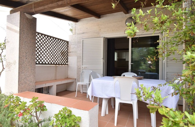 Estudio villa con aire acondicionado, en Res. Con piscina