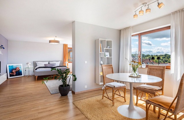 Estudio 'Die Ferienwohnung' con terraza privada y Wi-Fi
