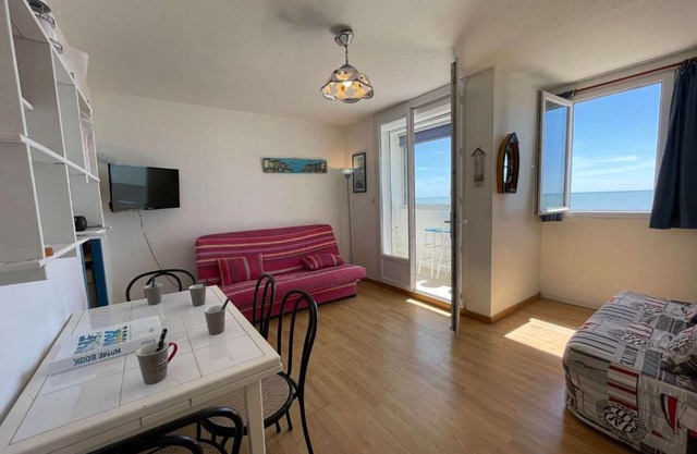 Studio face à la mer pour 4 personnes avec TV - Ménage inclus - Saint-Hilaire-de-Riez - FR-1-224C-665