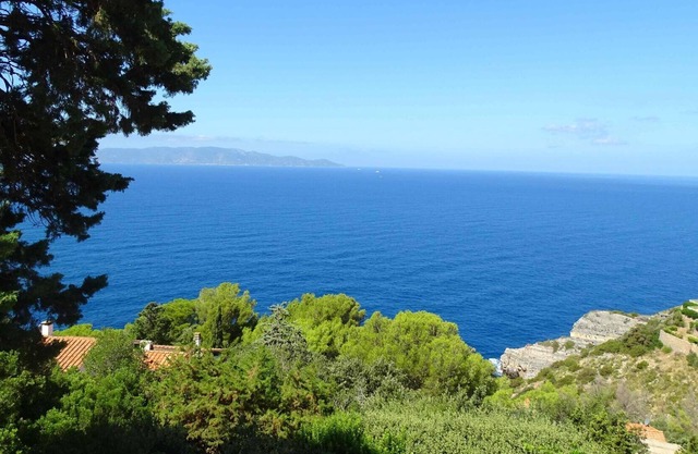Studio flat overlooking the sea