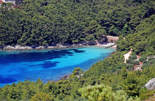 Apartamento-estudio en la playa Luka Dubrava, Peljesac (AS-4568-a)