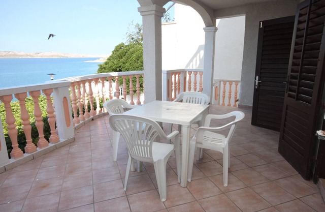 Apartamento-estudio con terraza y vista al mar Zubovici, Pag (AS-6394-a)