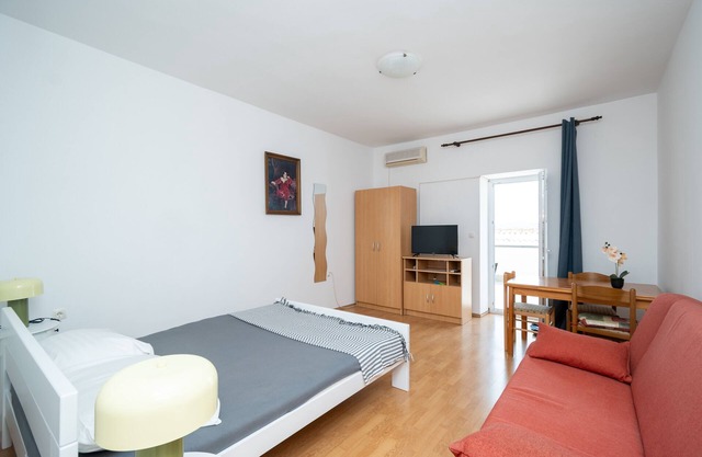 Apartamento-estudio con terraza y vista al mar Zubovici, Pag (AS-9365-b)
