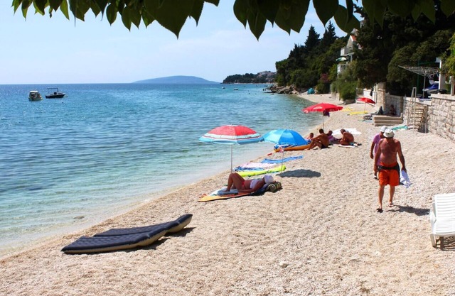 Apartamento-estudio con terraza y vista al mar Podaca, Makarska (AS-2635-a)