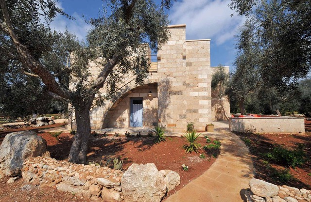 Apartamento vacacional en un olivar