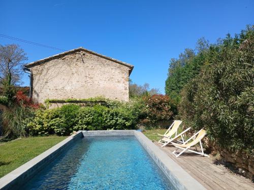 Studio indépendant avec piscine proche Lourmarin