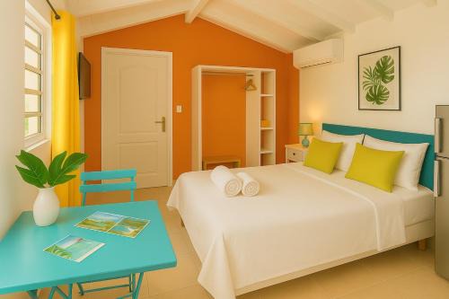 Studio Karaib à 15mn à pied de la plage du bourg