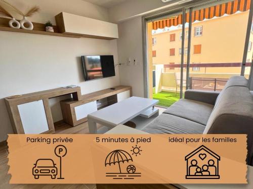 Studio Kialeo près de la plage avec parking