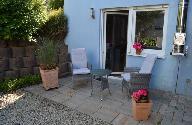 Estudio 'Komfort-Apartment Mit Terrasse' con Terraza Privada y Wi-Fi