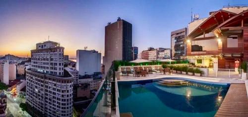 Studio Luxury - piscina e ar condicionado