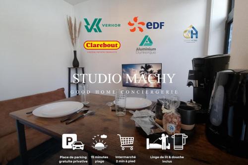 Studio Machy - Centre-Ville et Parking Gratuit