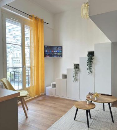 Studio Mezzanine Cozy - 4 pers - Gare & Centre