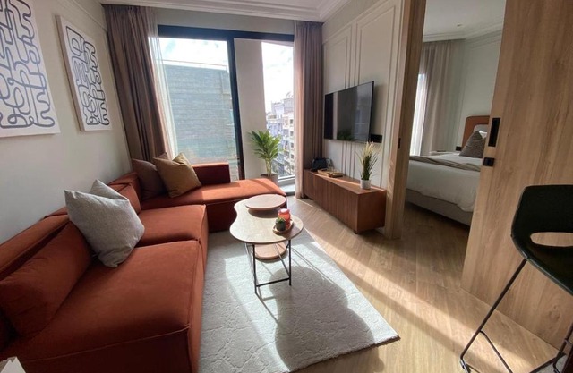 Studio moderne rooftop et gym Triangle d or casablanca