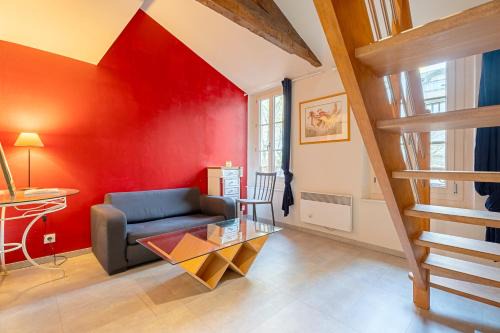 Studio Rennes Centre Wifi Jardin