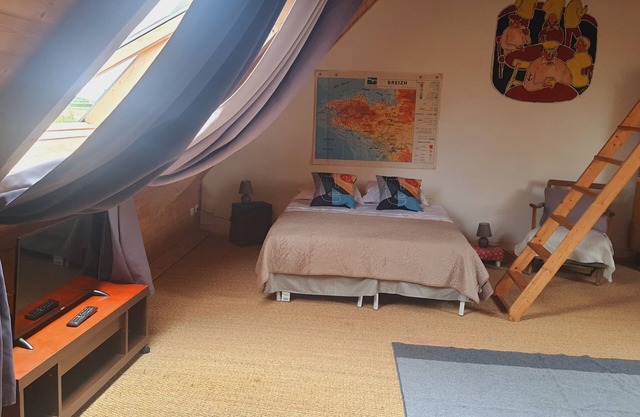 Estudio-Suite-Habitación con desagüe-Vista al Jardín