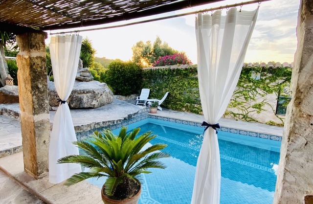 Estudio Sur con terraza cubierta - la paz absoluta como alquiler gratis para los niños