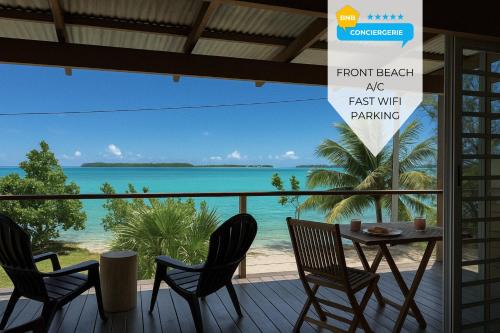 Studio with a view of a heavenly lagoon