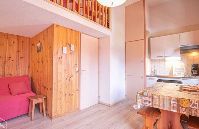 Estudio con balcón y Wifi en Aussois