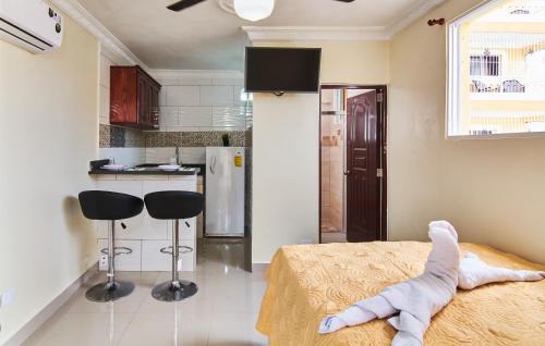 Studio with Kitchen in Corales del Sur, Close to the Airport, Santo Domingo Este