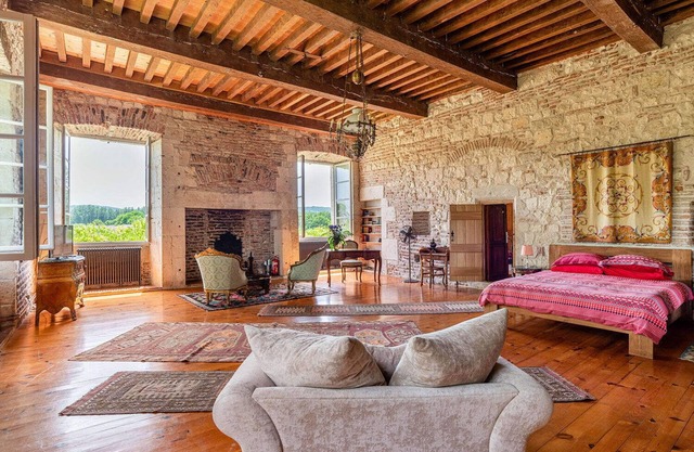 Castillo de Rigoulières en el suroeste de Francia - 20 plazas - Piscina privada