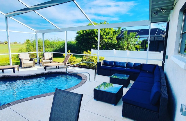 Stunning 3-Bedroom Golf-Front Pool Villa with Scenic Views, 2 Living Rooms