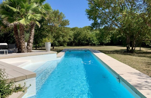 Stunning architectural villa with 15 meters pool and extra large garden