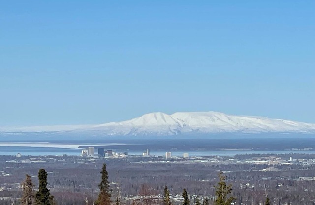 Stunning Alaskan home in Anchorage on edge of wilderness. Dog friendly.