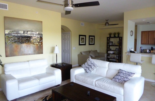 Stunning contemporary condo in the heart of a vibrant 27 hole golf community.