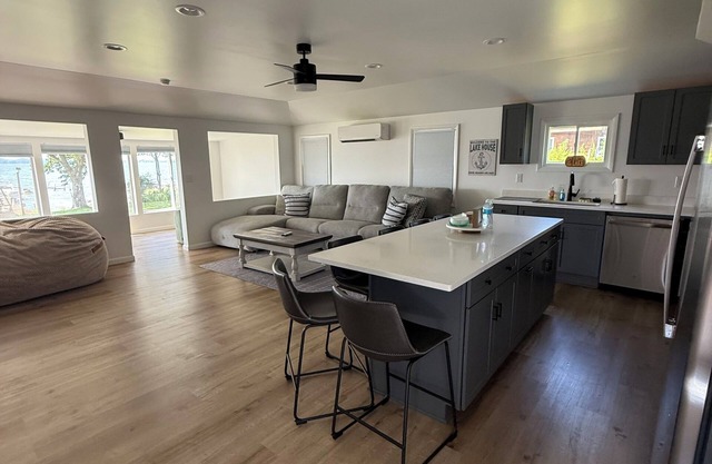 Stunning fully remodeled 3 bedroom, 2 bath house directly on North Sandy Pond