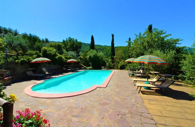Casa de vacaciones privada con WIFI, piscina privada, A/C, TV, aparcamiento, cerca de Cortona