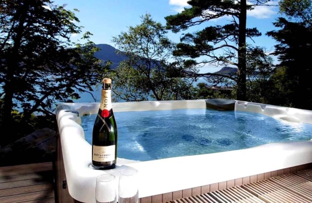 Impresionante Studio Apt. Knoydart Highlands, Mejor Sealoch Hot Tub View UK para 2 personas