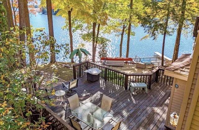 Stunning lakefront retreat with spacious home and endless outdoor fun!