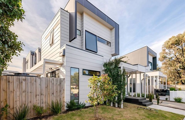 Stunning, modern, two-story detached townhouse