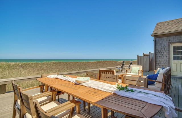 Stunning Ocean View! Beachfront Nantucket Retreat