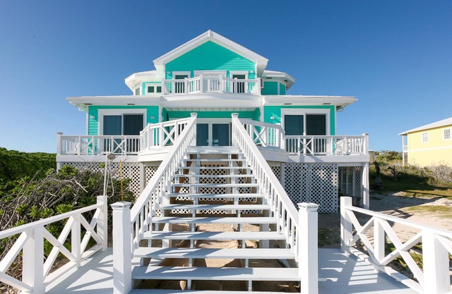 Stunning Oceanfront 3bd 3ba Villa, Great Guana Cay, Abacos Completely Restored