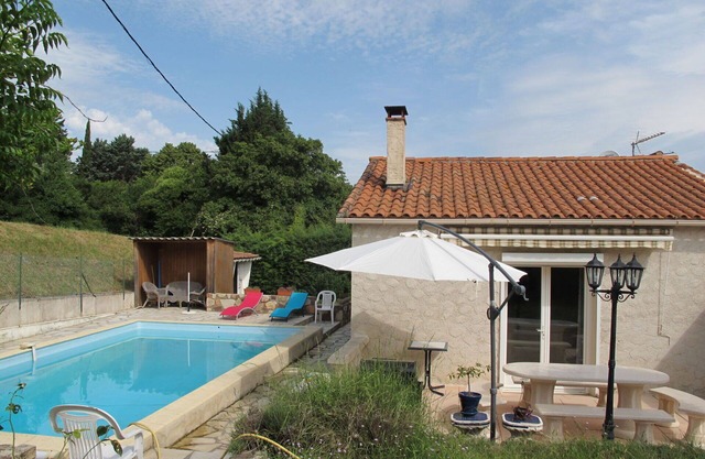 Estupenda casa de vacaciones privada con piscina privada, WIFI, TV, terraza y aparcamiento