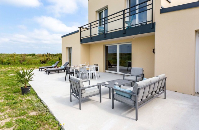 Estupenda casa de vacaciones privada para 4 personas con WIFI, TV, terraza y aparcamiento