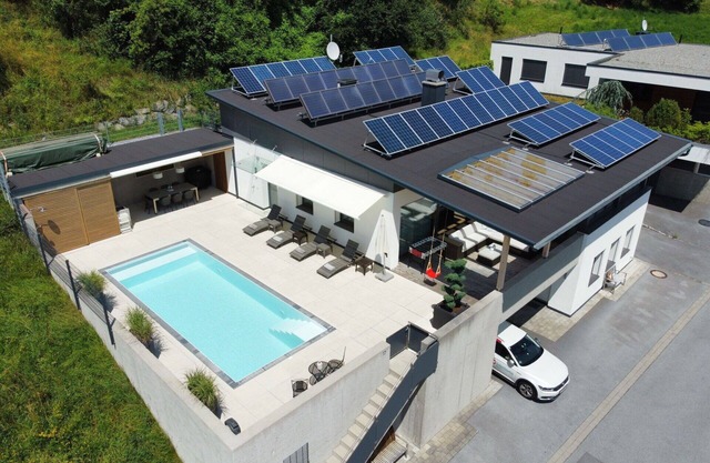 Preciosa casa de vacaciones privada con piscina, WIFI, TV, patio, vista panorámica y aparcamiento