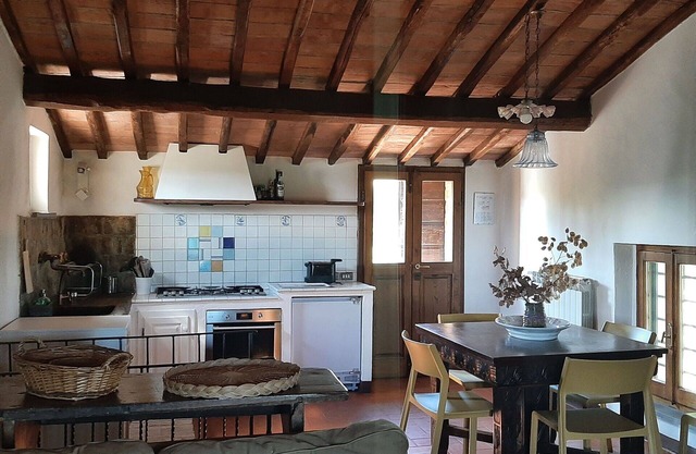 Casa de vacaciones privada con WIFI, patio, vista panorámica, aparcamiento, cerca de Montepulciano