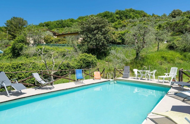 Maravillosa casa de vacaciones privada para 6 personas con piscina privada y aparcamiento