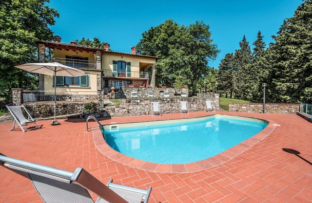 Casa de vacaciones privada con piscina privada, WIFI, TV, terraza, vista panorámica, aparcamiento