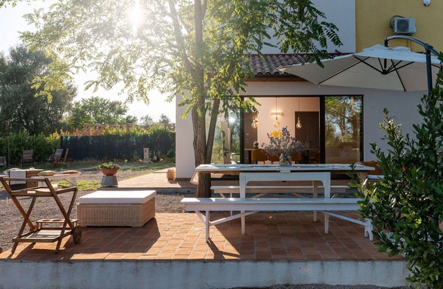 Preciosa casa de vacaciones privada con WIFI, A/C, terraza, vista panorámica y aparcamiento