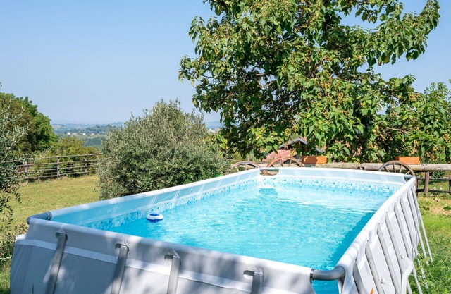Casa de vacaciones privada con piscina privada, WIFI, TV, terraza, vista panorámica, aparcamiento