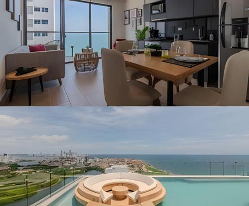 Stunning Sea View and Historic Center 20th FL/2BR