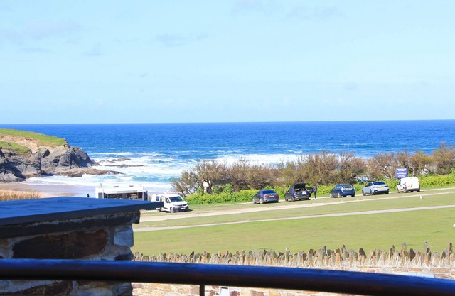 Stunning three-storey beach house overlooking the beautiful Treyarnon Bay.