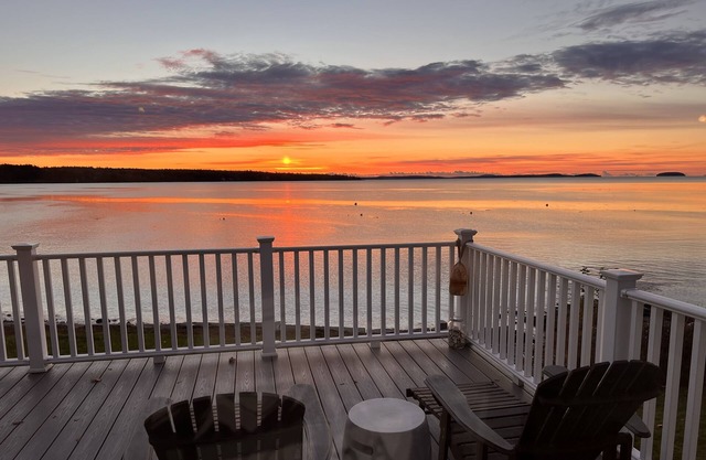 Stunning views of Acadia and Frenchman Bay in Oceanfront luxury!